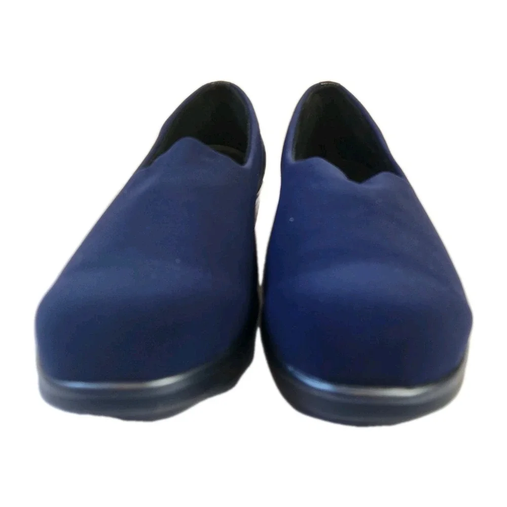 SAS Womans Tripad Comfort Wedge Loafer Blue Microfiber‎ Slip On Shoe Size 9.5 N